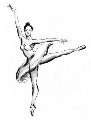 Детский рисунок балерина (50 фото) » рисунки для срисовки на Газ-квас.ком