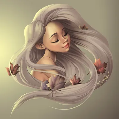 Картинка 650x995 | Нарисованная девушка с длинными белыми волосами  прикрывающими лицо | Девушка, Блондинка, фото | Белые волосы, Лицо, Рисунки  диснея