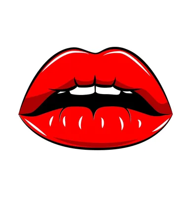 набор плоских рисованной красные губы иллюстрации на прозрачном фоне PNG ,  губы, набор губ, Нарисованный от руки PNG картинки и пнг PSD рисунок для  бесплатной загрузки