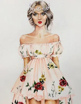 Pin by ❤️⚡🧩 on Quick saves | Fashion drawing dresses, Fashion illustration  dresses, Dress design sketches