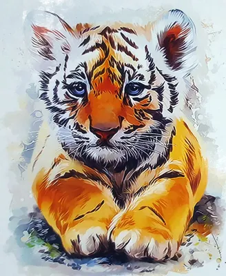 Рисунки тигров