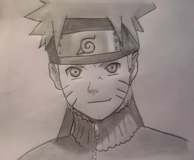 Наруто Узумаки :: Naruto :: Anime :: Рисунок карандашом :: Traditional art  :: art - JoyReactor