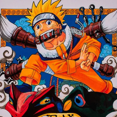 Аниме Наруто Saske и Naruto аниме …» — создано в Шедевруме