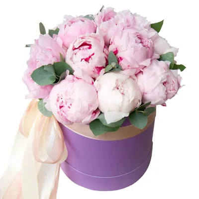 Букет из пионов разных сортов - заказать доставку цветов в Москве от Leto  Flowers