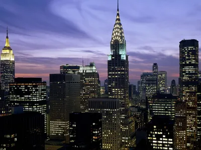 Скачать 4000x6000 ночной город, улица, небоскребы, огни города, движение,  нью-йорк, сша обои, картинки