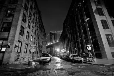 Ночной горизонт Нью Йорка черно белое изображение, картина нью йорк нью йорк,  Нью Йорк, новый фон картинки и Фото для бесплатной загрузки
