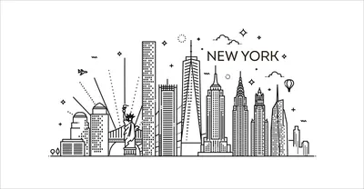 Черно-белый Нью-Йорк от неба Стоковое Фото - изображение насчитывающей  ново, положения: 137335326