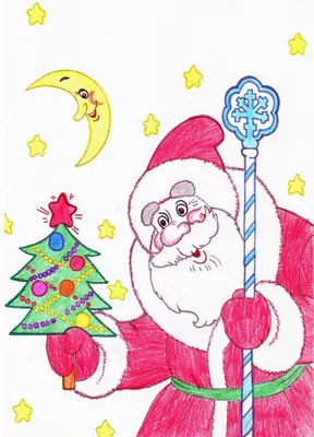 Новогодние рисунки с животными карандашом красивые (50 фото) » рисунки для  срисовки на Газ-квас.ком