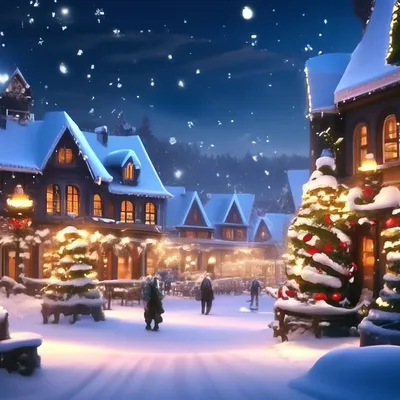фото клипарт машина новый год зима снег елка гирлянды игрушки - Новогодние  картинки, рисунки и открытки