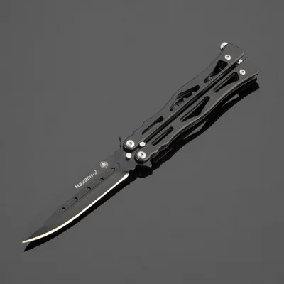 Нож-бабочка СИМАЛЕНД Киллер мини, серебристый 4679972 - выгодная цена,  отзывы, характеристики, фото - купить в Москве и РФ