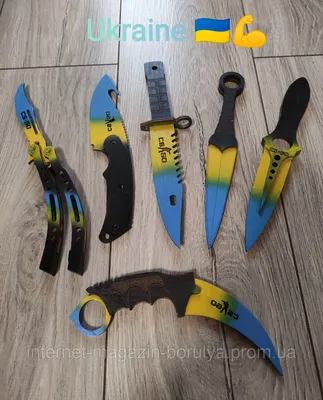 Подставка для ножа Бабочка CS GO купить в интернет-магазине VozWooden