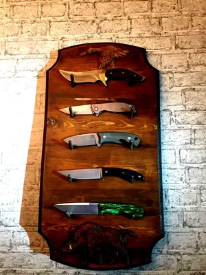 Набор из 3 дамасских ножей с блоком для ножей из дерева акации Wakoli Edib  Pro (SF1DNR5B0B) | Kitchen-Profi Россия