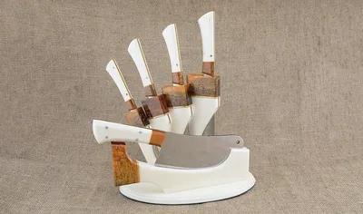 3 шт. японский нож ручной работы из стали, набор кухонных ножей для  обвалки, набор кухонных ножей, Кливер – купить по низким ценам в  интернет-магазине Joom