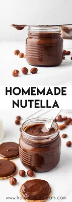 Homemade Nutella - Hazelnut Chocolate Spread - Inside The Rustic Kitchen