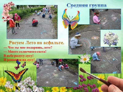 Картинки на тему лето для детского сада - 38 фото
