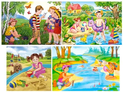 Картинки на тему лето для детского сада - 38 фото
