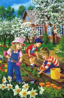 Все весна дети рисуют про весну...
