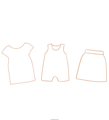 Одежда для рисунка простым карандашом (47 фото) » Рисунки для срисовки и не  только