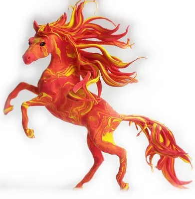 Подарочная фигурка \"Огненная лошадь\" купить по цене 25150 руб. в  интернет-магазине «Златикс» z8907