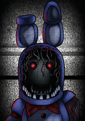 FNAF Old Bonnie\" Sticker for Sale by ChocolateColors | Redbubble
