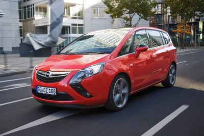 Размеры Опель Зафира и вес. Какие габариты Opel Zafira?