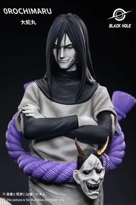 STL file Orochimaru - Naruto 💬・3D printer model to download・Cults