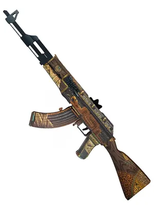Деревянный автомат Деревянный автомат AK 47 Treasure hunter Standoff |  Автомат Стандофф | АК 47 Стендофф (деревянная реплика) купить в Москве цена  2 290 руб.