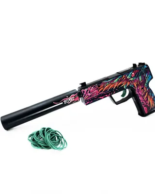 Деревянный пистолет резинкострел ЮСП - купить с доставкой по выгодным ценам  в интернет-магазине OZON (897294909)