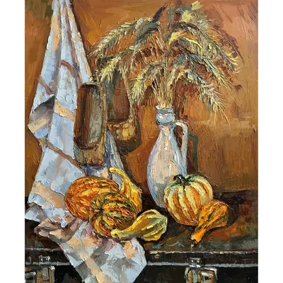 Рисунок Осенний натюрморт №132143 - «Искусство натюрморта» (12.02.2024 -  06:23)