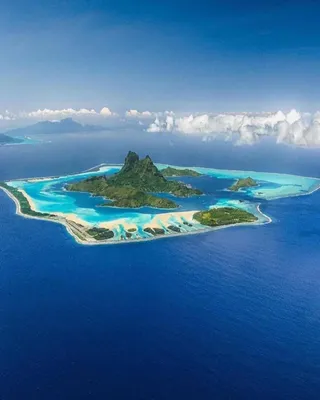 Маленькие острова в тихом океане (49 фото) - 49 фото