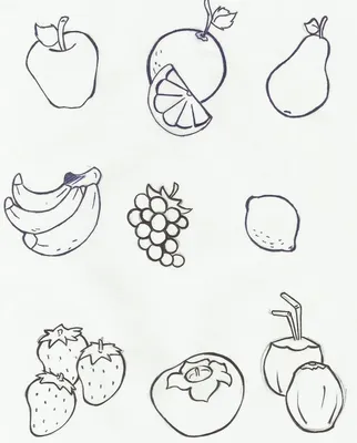 Конспект занятия по рисованию в подготовительной группе «Овощи и фрукты» (9  фото). Воспитателям детских садов, школьным учителям и педагогам - Маам.ру