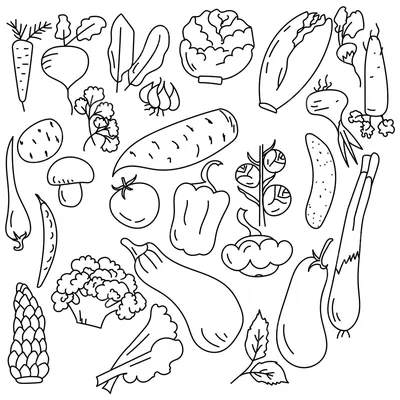 Каля Маля Всё о рисунках. Учимся рисовать: Как нарисовать овощи?