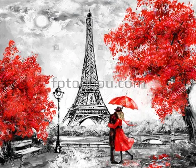 Картина Picsis Черно-белый Париж, 660x430x40 мм 2530-10476811 - выгодная  цена, отзывы, характеристики, фото - купить в Москве и РФ