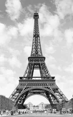 Черно-белый Париж