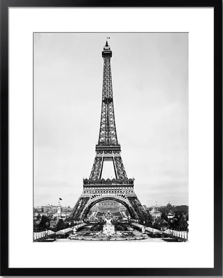 Фотообои флизелиновые 250х280 см Париж черно белые 140310 OVK-Design купить  недорого в интернет-магазине товаров для декора Бауцентр