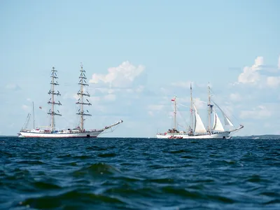 Фотообои GrandPik 10200, 200х200 см(ШхВ) \"Море, корабль, парусник\" - купить  по выгодной цене в интернет-магазине OZON (639561379)