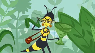 Мультфильм королевы пчел с кроной Иллюстрация вектора - иллюстрации  насчитывающей насекомое, зеленый: 149346004