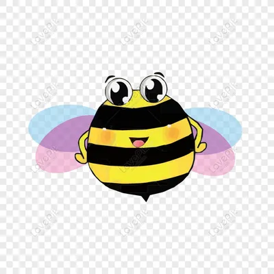 иллюстрация 3 пчел, мультфильм пчелы, нарисованная вручную мультфильм милая  пчелка, Акварельная живопись, мультипликационный персонаж, еда png | PNGWing