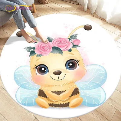 Картина пчелы, мультфильм пчела, акварельная живопись, мультипликационный  персонаж png | PNGEgg