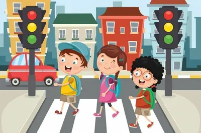 Стенд Правила дорожного движения для школьников