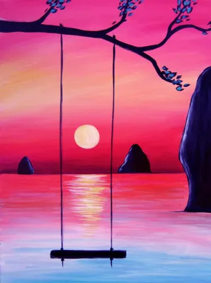 Картина Морской пейзаж ᐉ Евлаш Анна ᐉ онлайн-галерея Molbert.