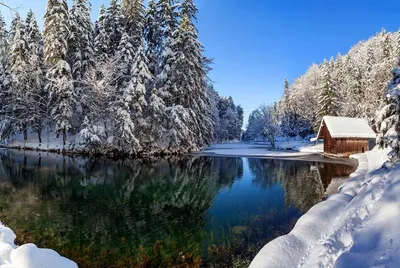 Пейзажи природы зима (69 фото) - 69 фото