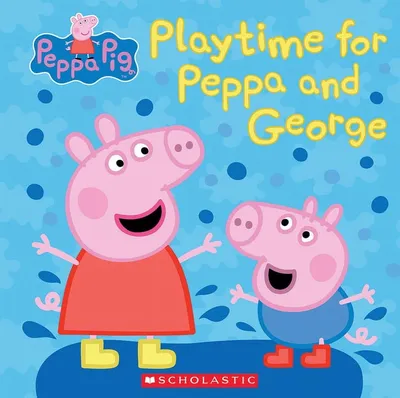 Peppa Pig and George Cake Topper Plaque – Bling Your Cake