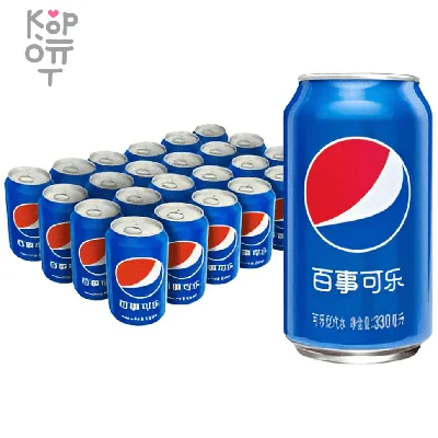 Pepsi Газированный напиток Пепси Кола 30 шт по 0,25л.