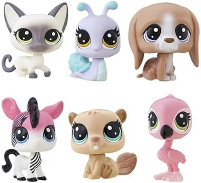 10Pcs/bag Littlest Pet shop toys LPS bobble head toys short hair cat for  gifts | eBay