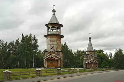 Петрозаводск (Петрозаводск, город). Церковь Илии Пророка, фотография. общий  вид в ландшафте