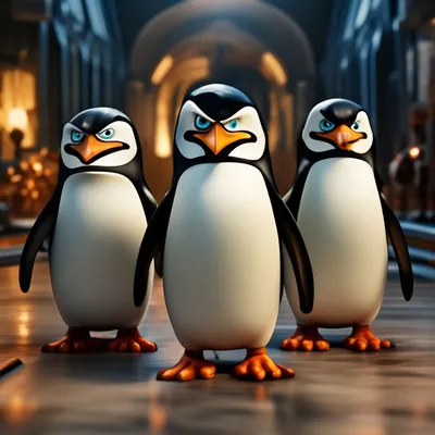Пингвины мадагаскара» — создано в Шедевруме
