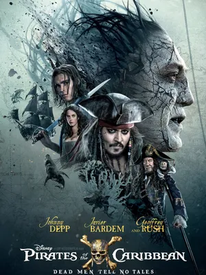 Купить постер (плакат) Пираты Карибского моря в интернет-магазине (артикул  106402)