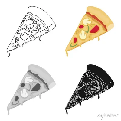 одна пицца с черепом, мультяшные картинки с пиццей фон картинки и Фото для  бесплатной загрузки