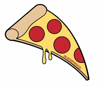 Нарисованная От Руки Мультяшная Вкусная Пицца — стоковая векторная графика  и другие изображения на тему Пицца - Пицца, Самодельный, Коробка для пиццы  - iStock